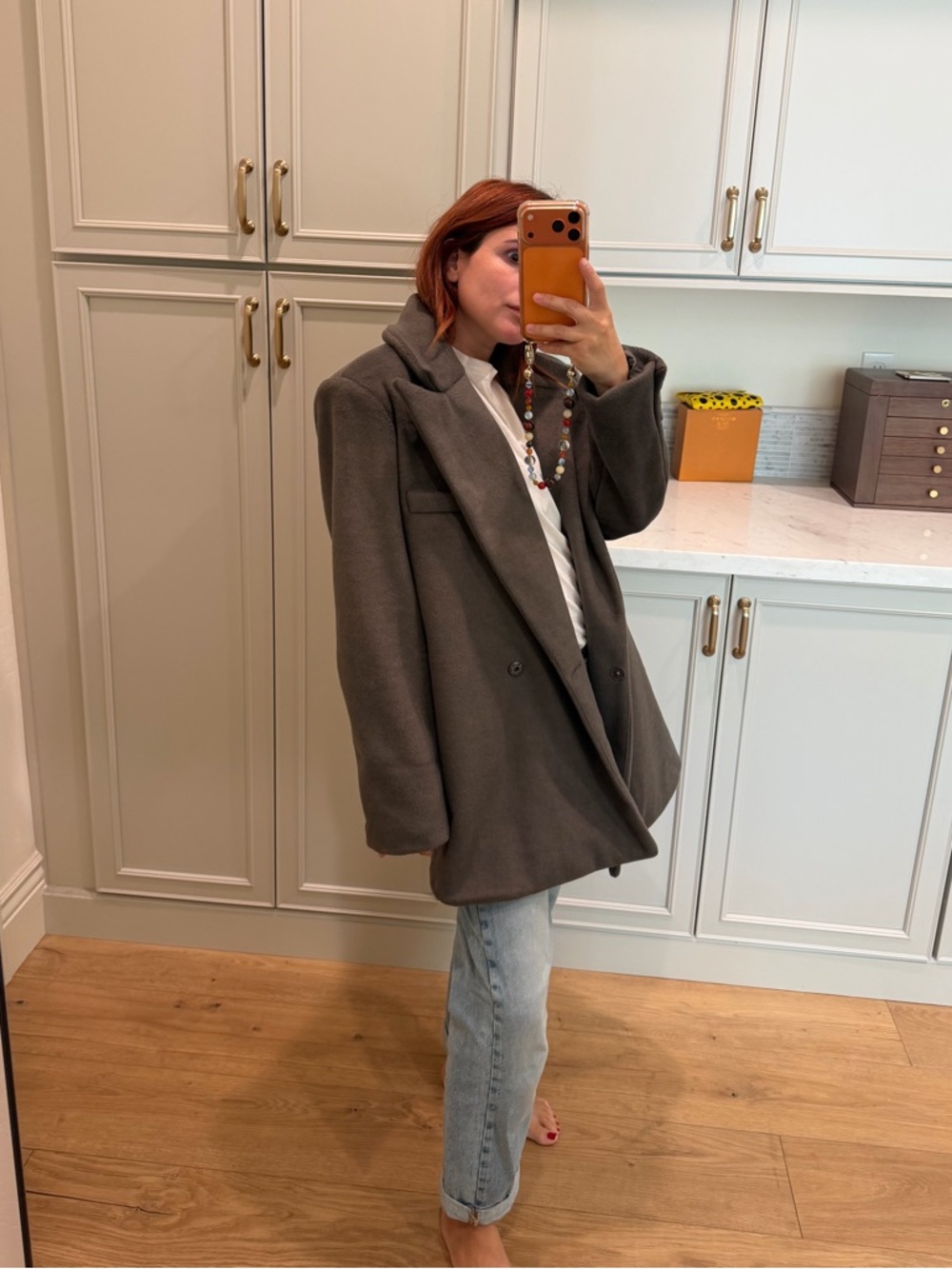 Charcoal grey jacket/coat